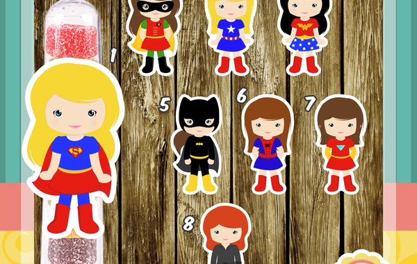 site:elo7.com.br Lembrancinha Super Heroínas