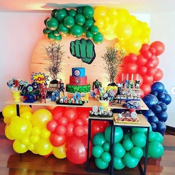 Decoração Festa Heróis