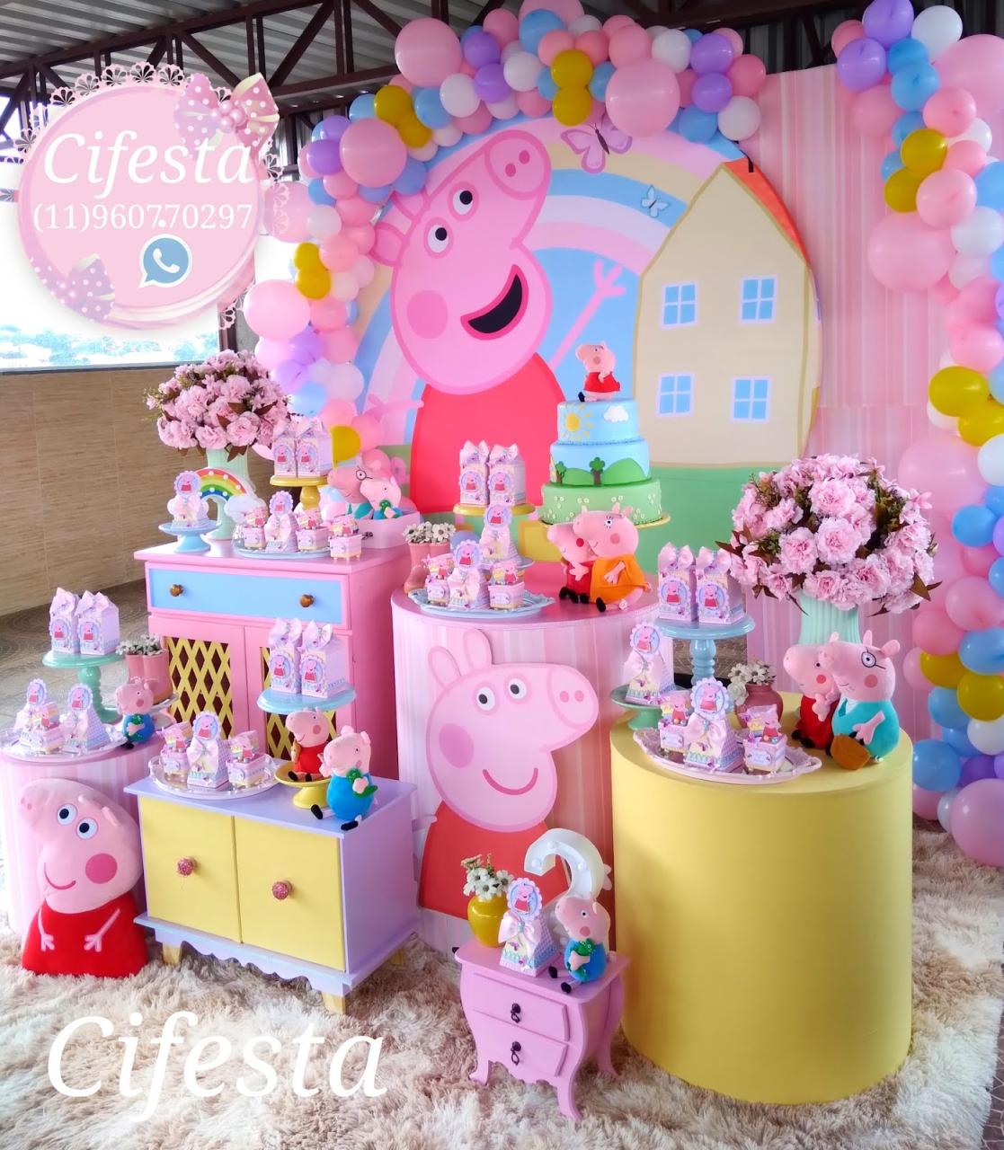 Decoração Festa Peppa Pig