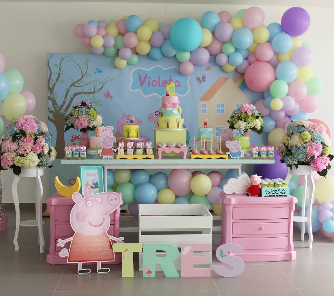 Decoração Festa Peppa Pig