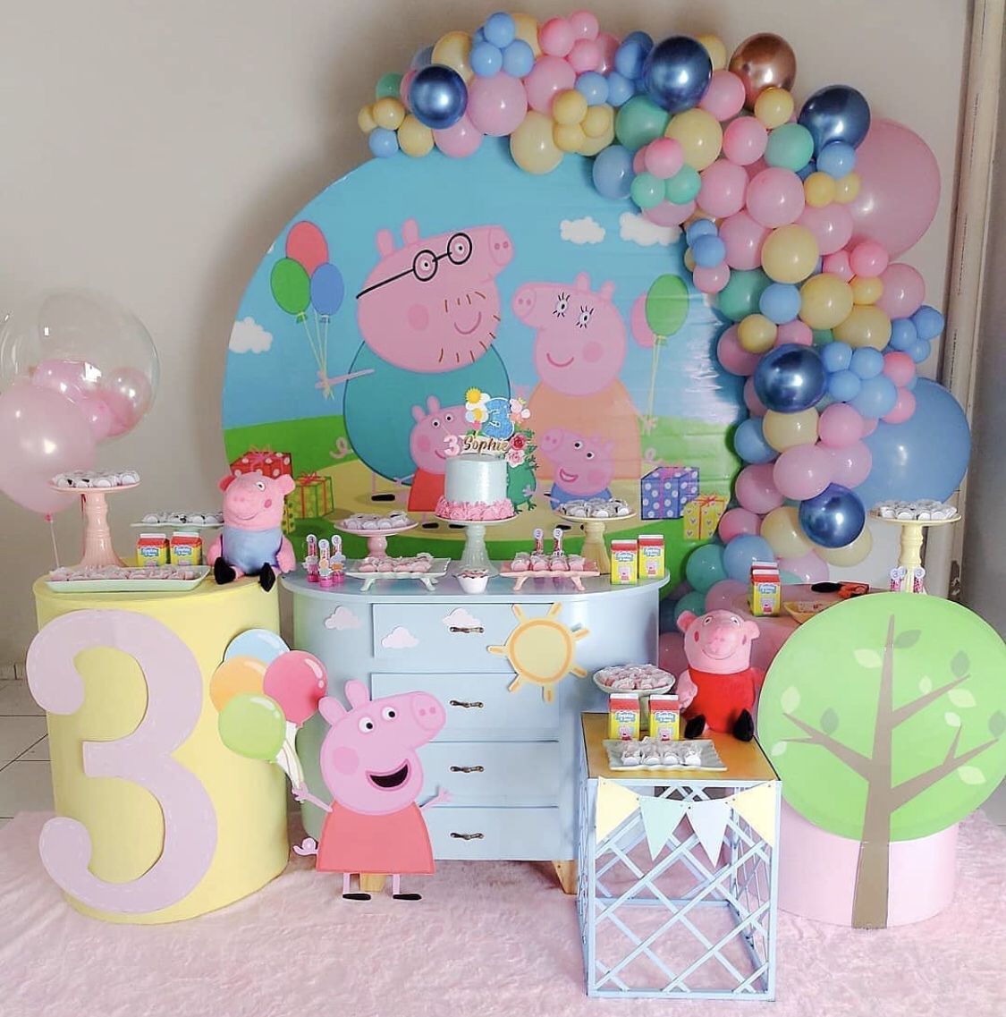 Decoração Festa Peppa Pig