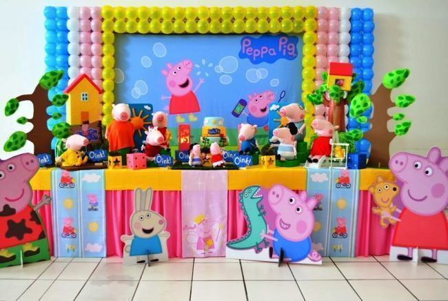 Decoração Festa Peppa Pig