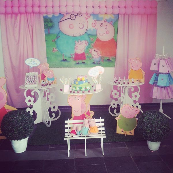 Decoração Festa Peppa Pig