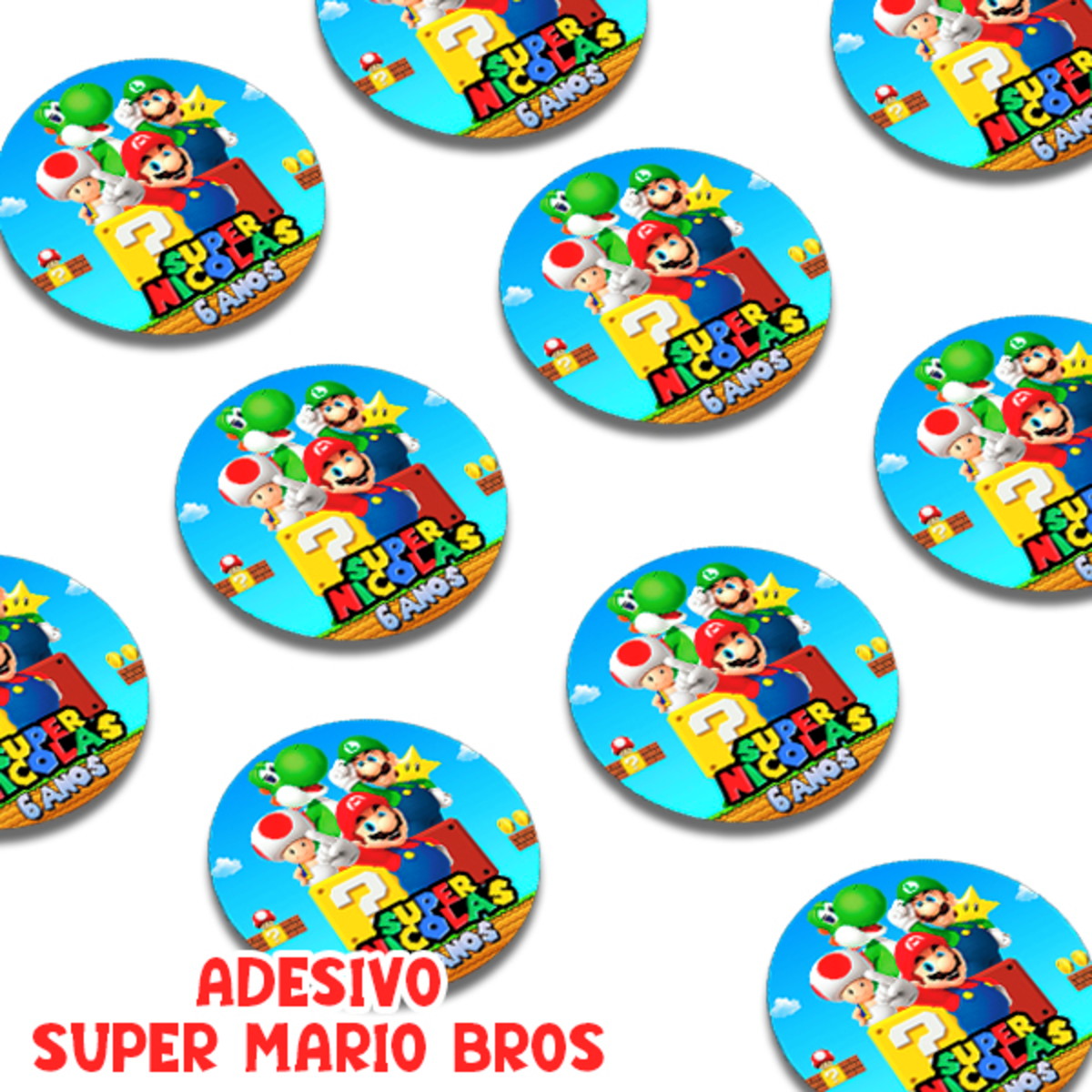 site:elo7.com.br Lembrancinha Super Mario Bros