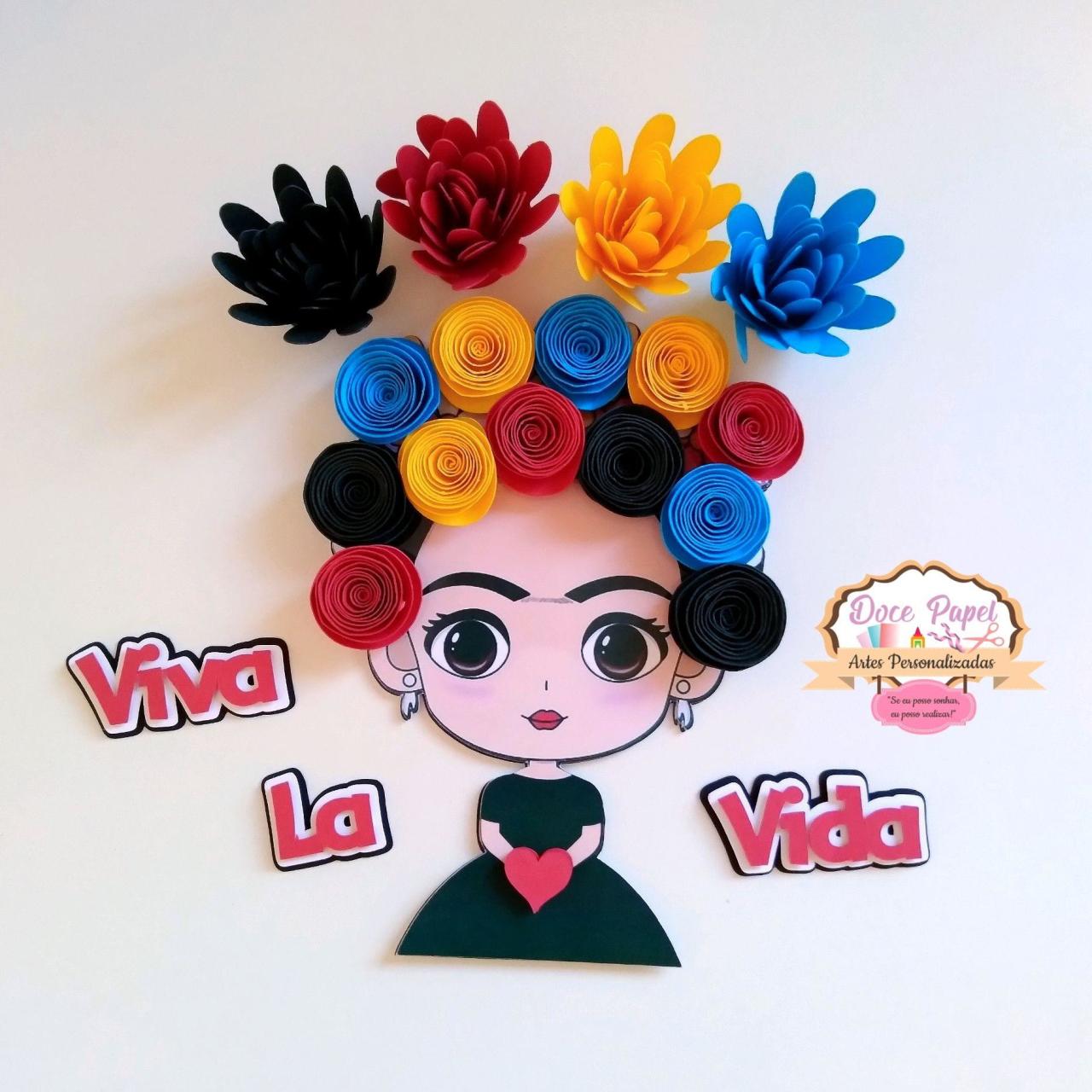 site:elo7.com.br Lembrancinha Frida Kahlo