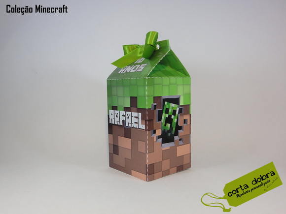 site:elo7.com.br Lembrancinha Minecraft