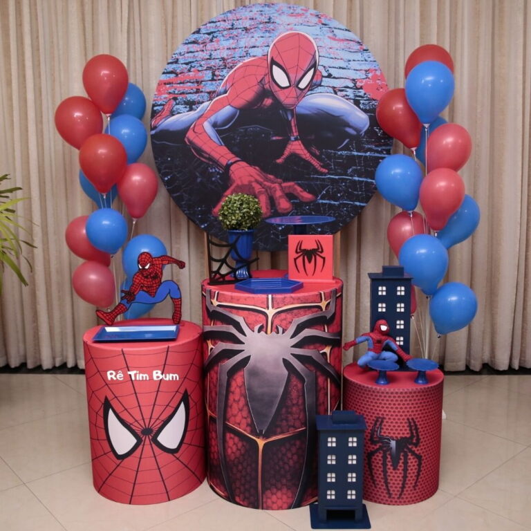 Decoração Festa Homem-Aranha