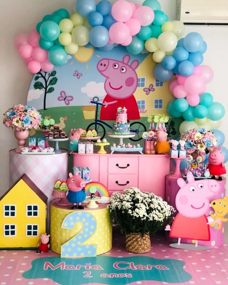 Decoração Festa Peppa Pig