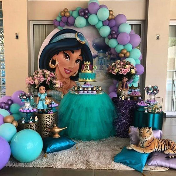 Decoração Festa Aladdin e Jasmine