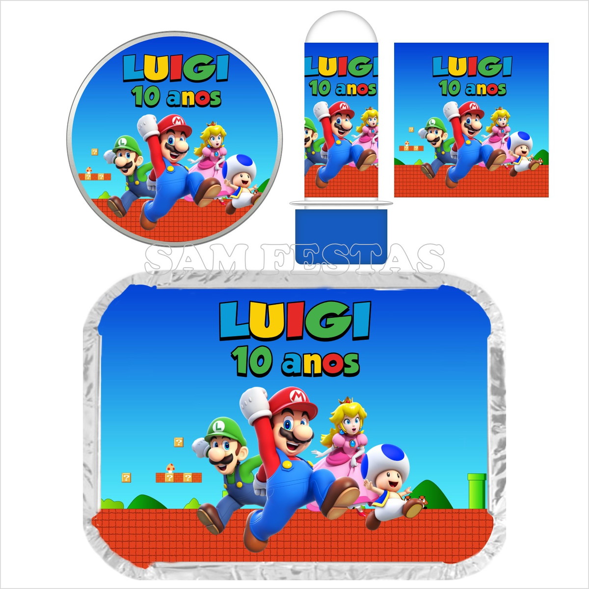 site:elo7.com.br Lembrancinha Super Mario Bros