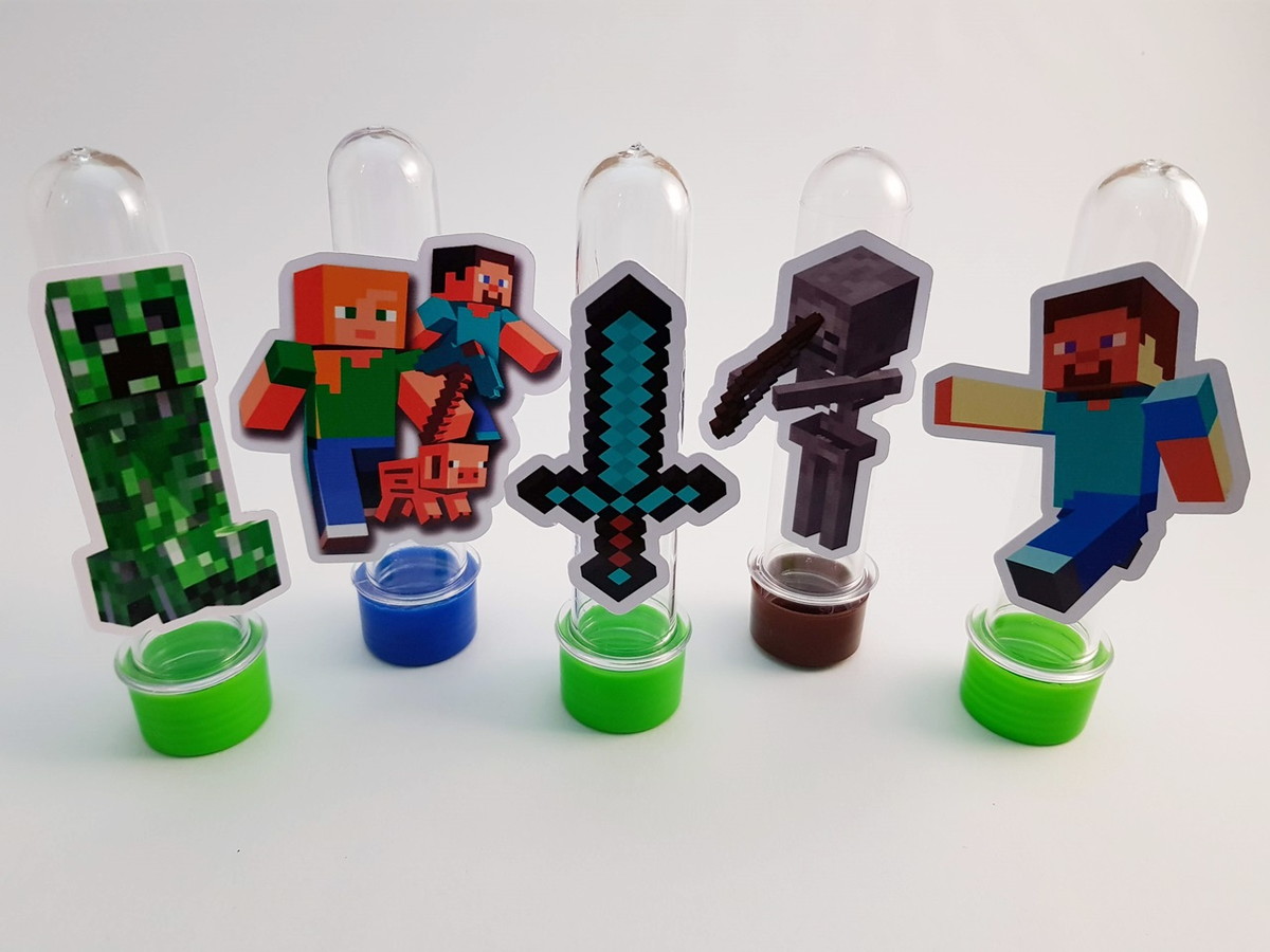 site:elo7.com.br Lembrancinha Minecraft