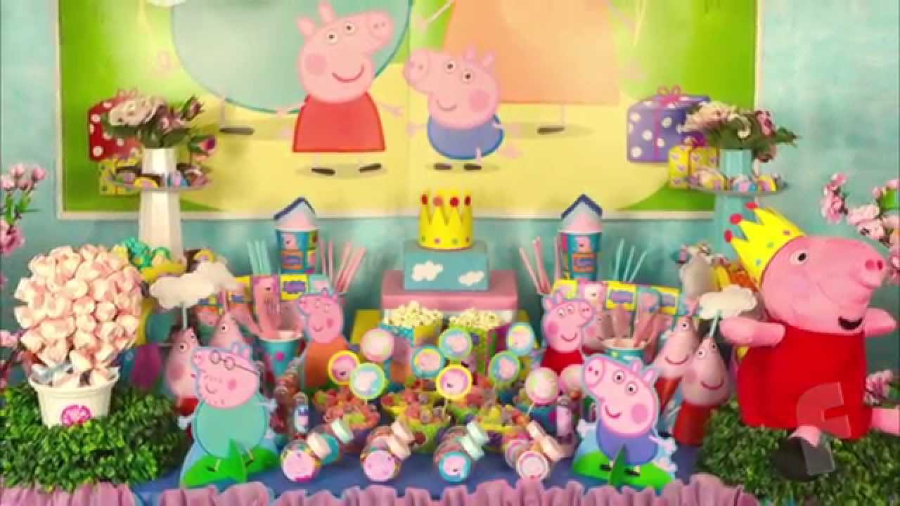 Decoração Festa Peppa Pig