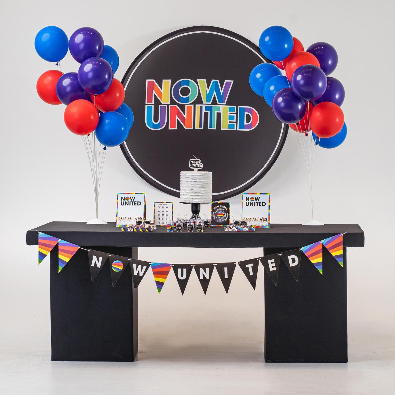 Decoração Festa Now United