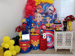 Decoração Festa Super Heroínas