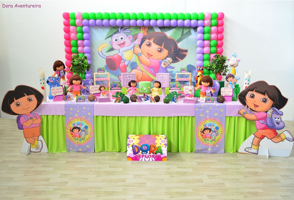 Decoração Festa Dora, a Aventureira