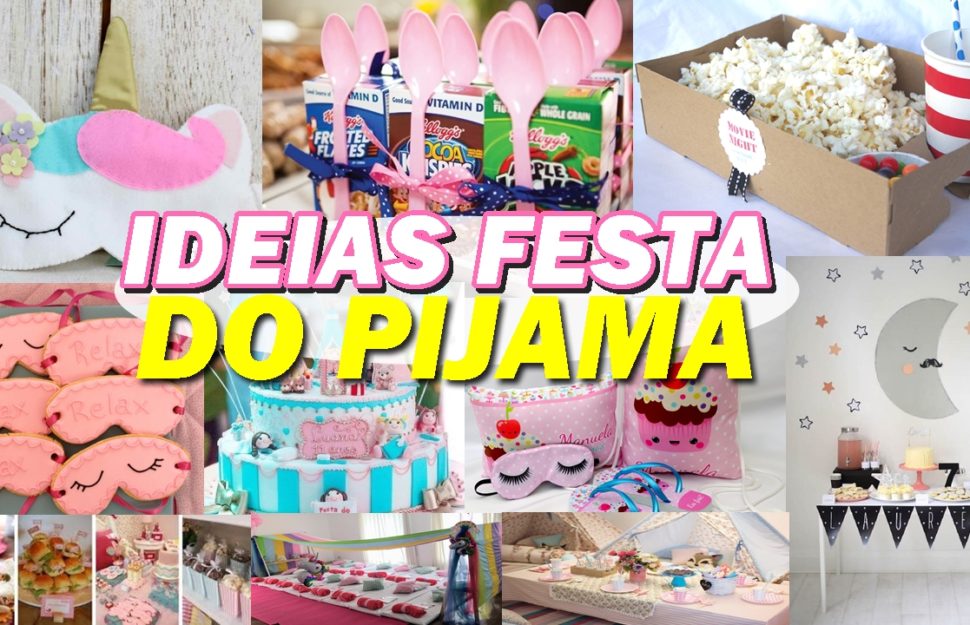 Decoração Festa Festa do Pijama