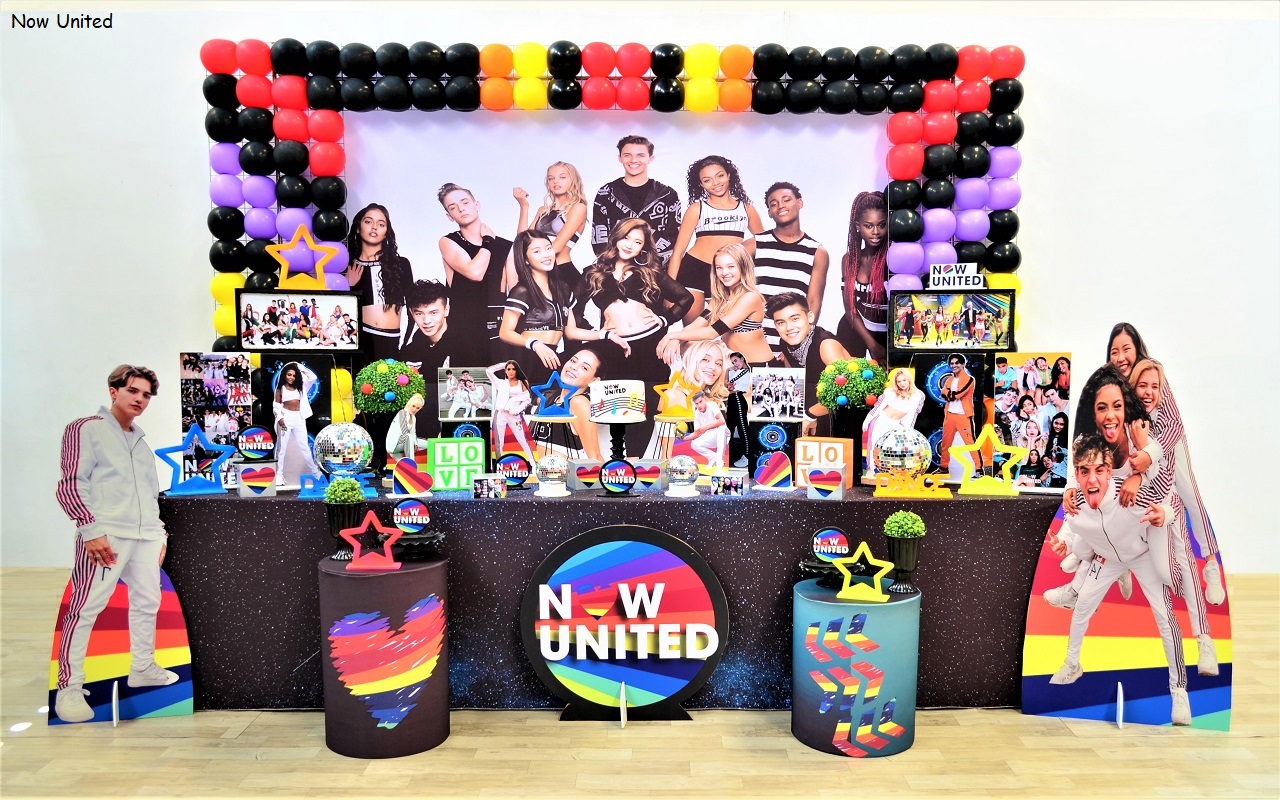 Decoração Festa Now United