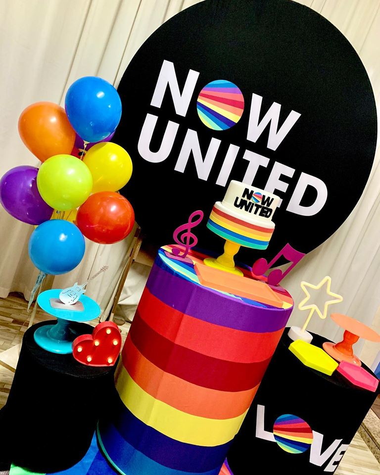 Decoração Festa Now United