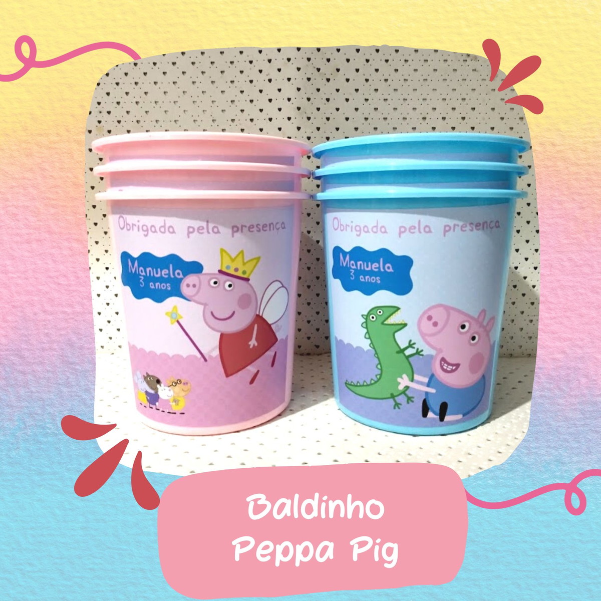 site:elo7.com.br Lembrancinha Peppa Pig