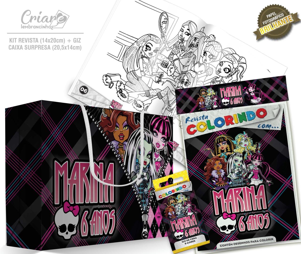 site:elo7.com.br Lembrancinha Monster High