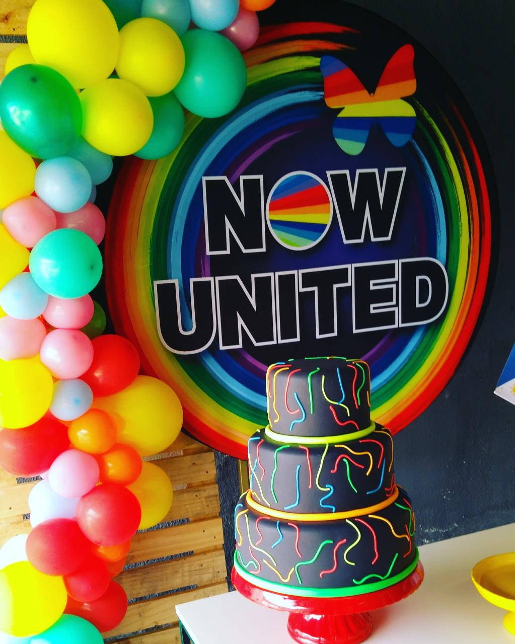 Decoração Festa Now United