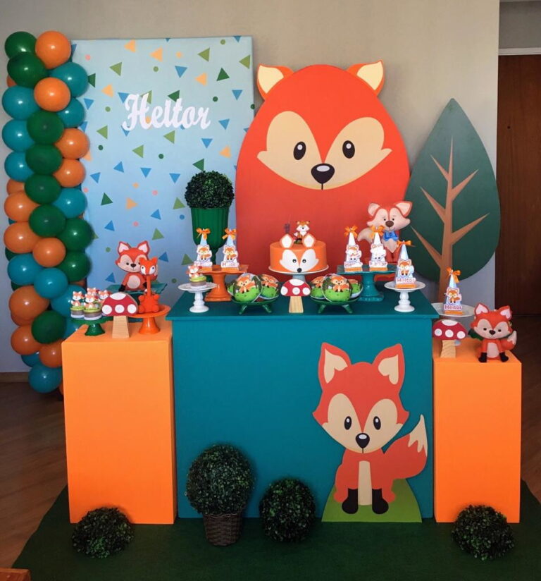 Decoração Festa Raposinha