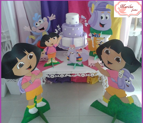 Decoração Festa Dora, a Aventureira