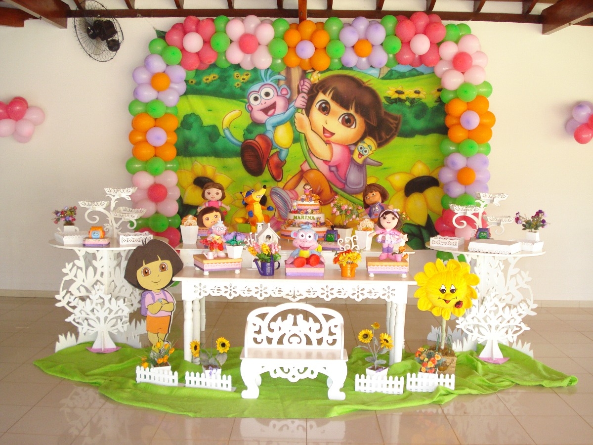 Decoração Festa Dora, a Aventureira