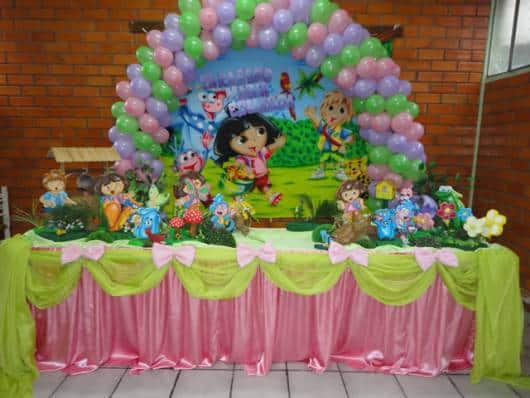 Decoração Festa Dora, a Aventureira