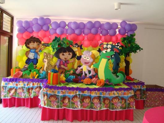 Decoração Festa Dora, a Aventureira