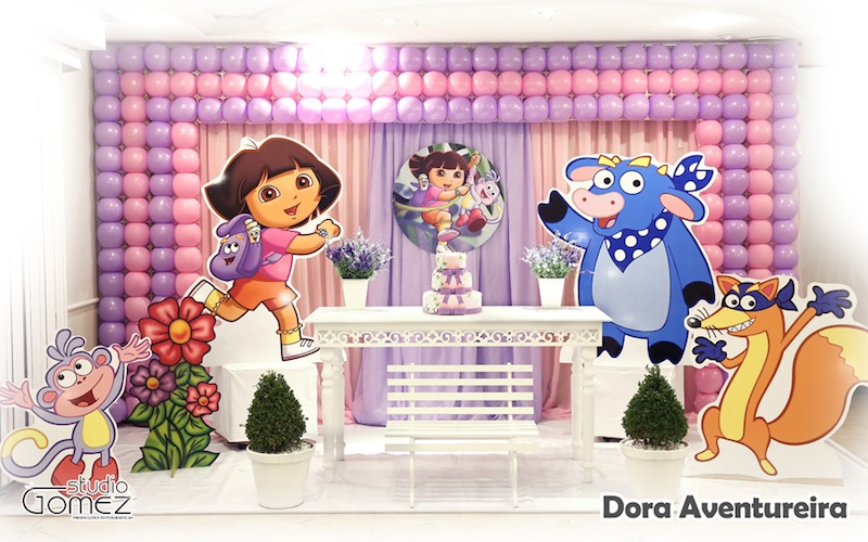 Decoração Festa Dora, a Aventureira