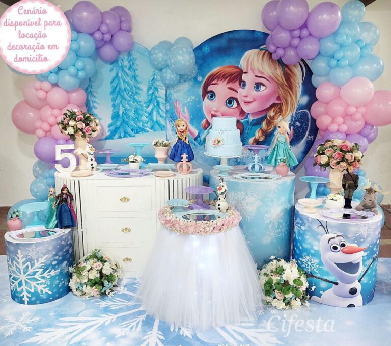 Decoração Festa Frozen