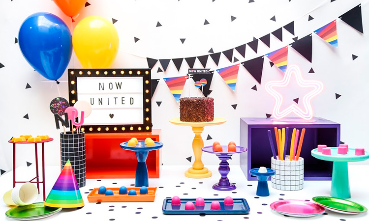 Decoração Festa Now United