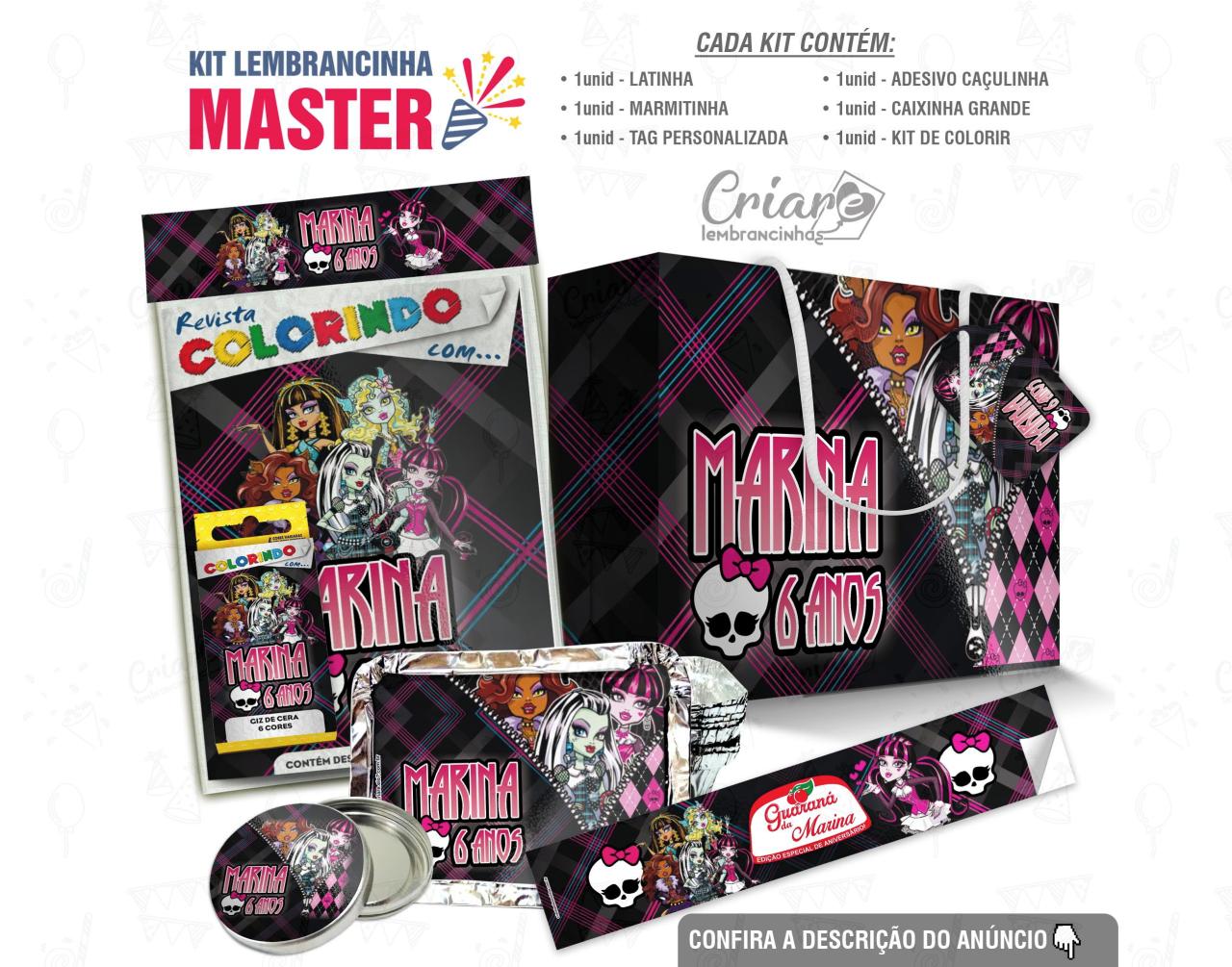 site:elo7.com.br Lembrancinha Monster High