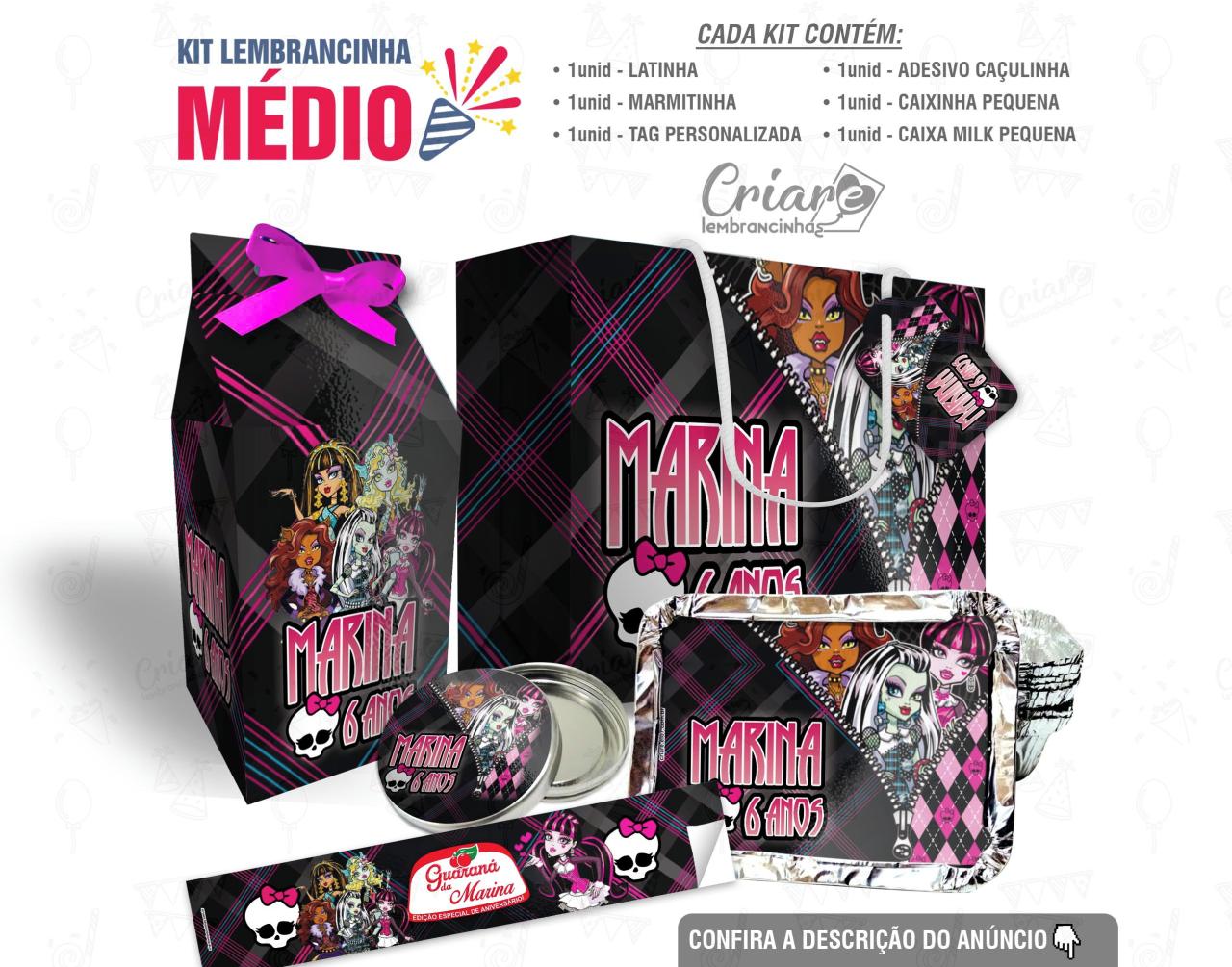 site:elo7.com.br Lembrancinha Monster High