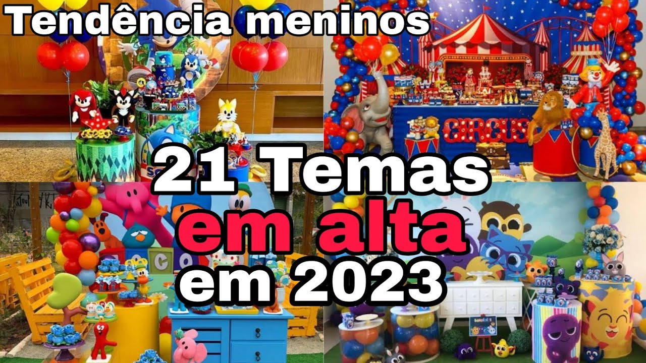 Decoração Festa Festa Infantil Meninos