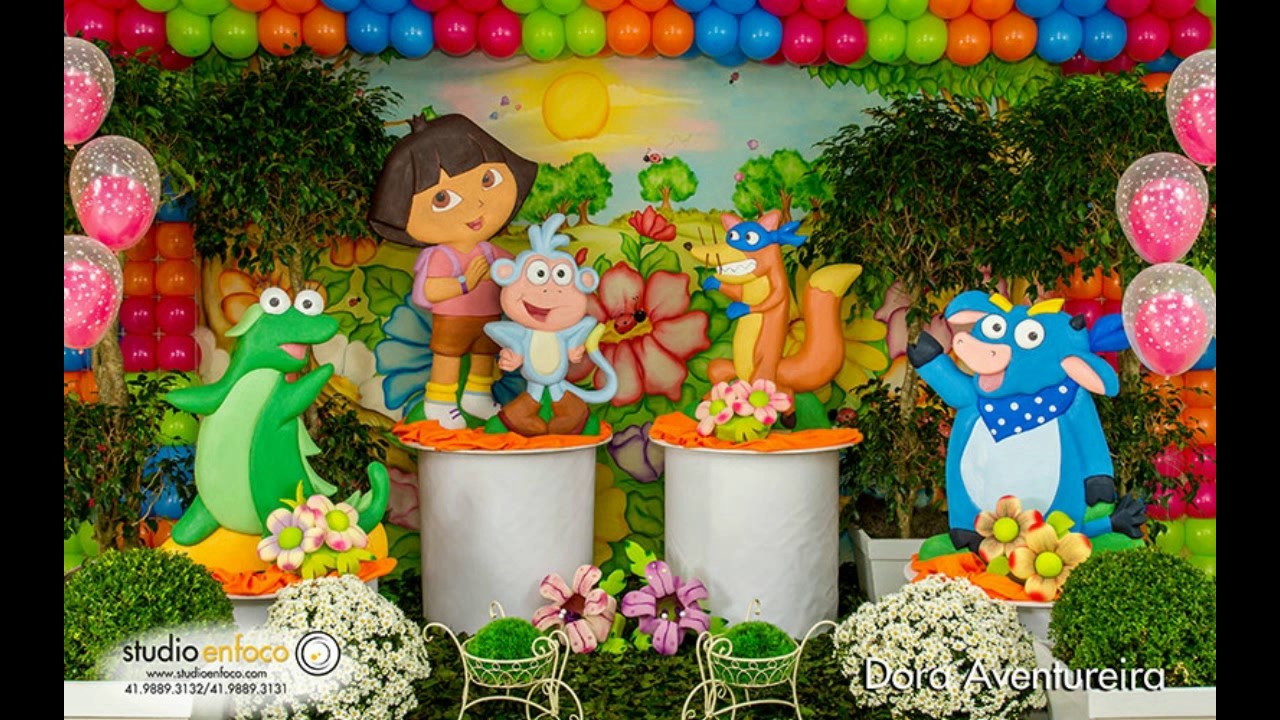 Decoração Festa Dora, a Aventureira