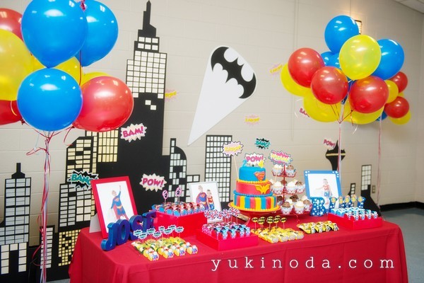 Decoração Festa Super Heroínas