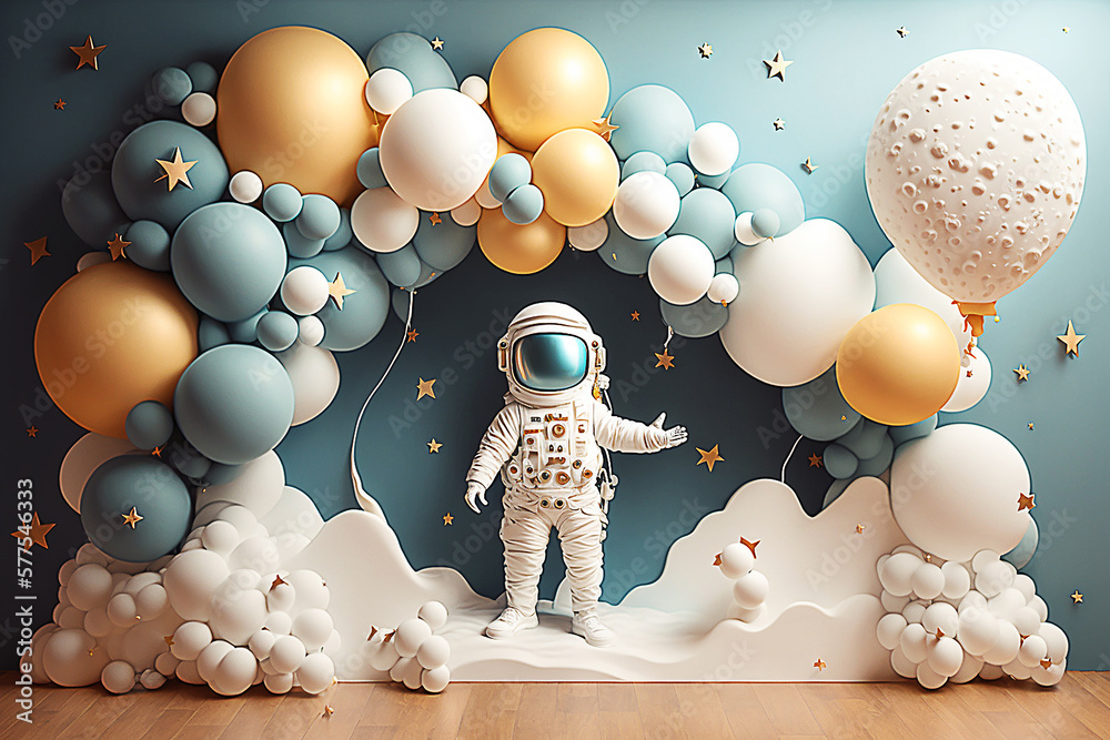 Decoração Festa Astronauta