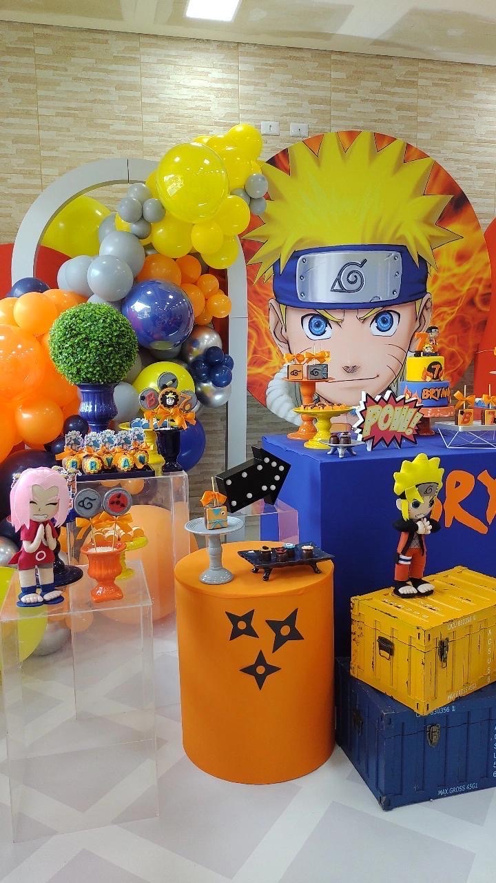 Decoração Festa Naruto