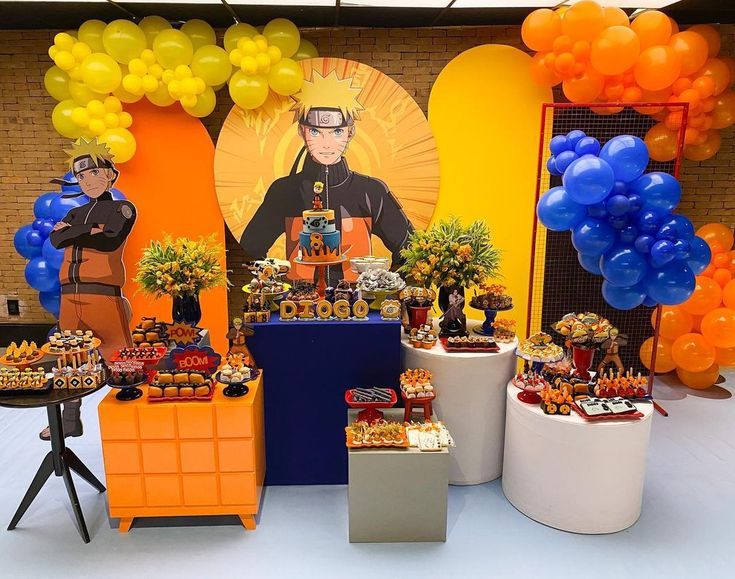 Decoração Festa Naruto