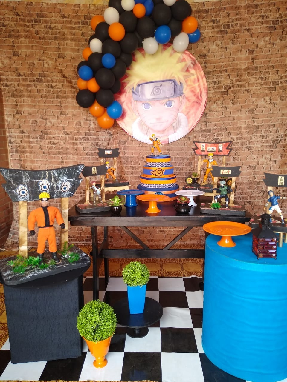 Decoração Festa Naruto