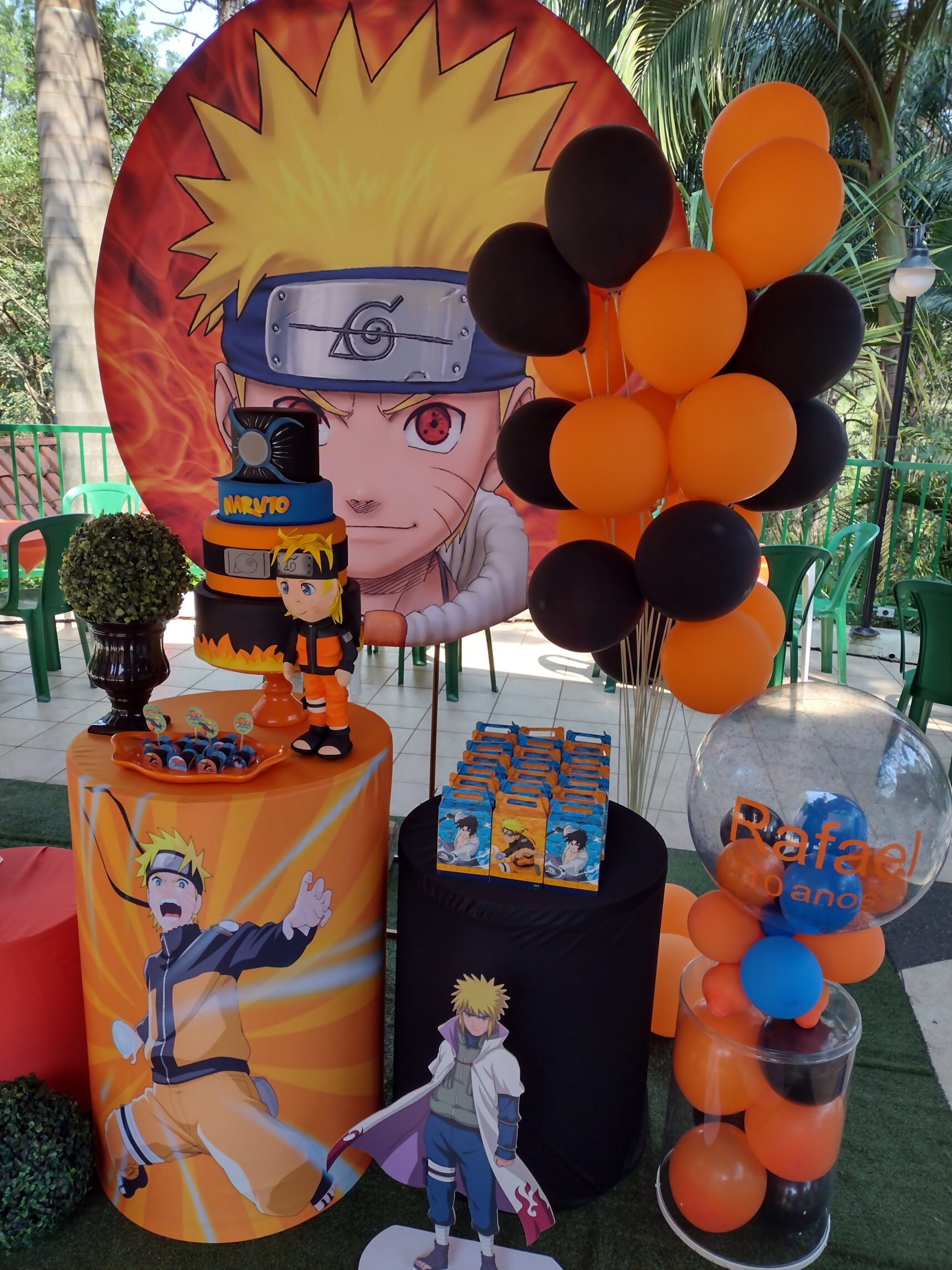 Decoração Festa Naruto