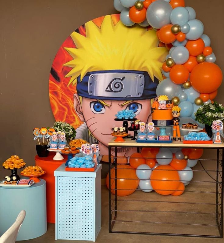 Decoração Festa Naruto