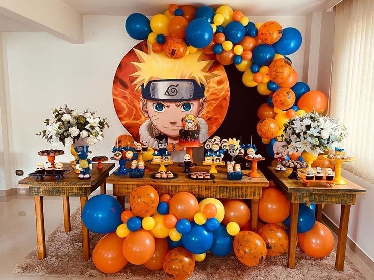 Decoração Festa Naruto