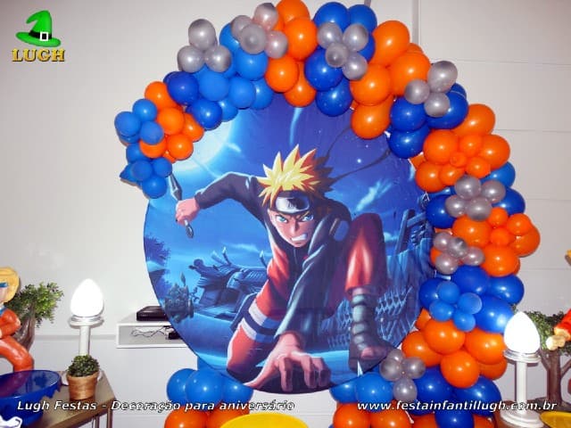 Decoração Festa Naruto