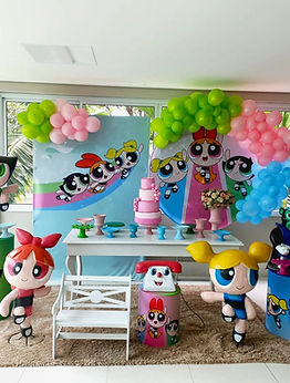 Decoração Festa Meninas Super Poderosas