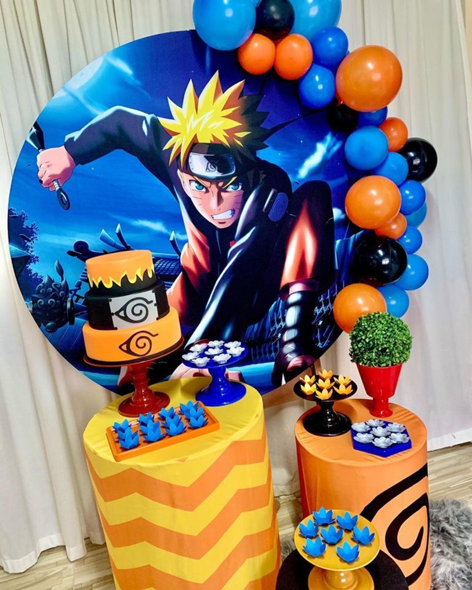 Decoração Festa Naruto