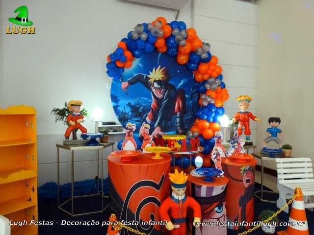 Decoração Festa Naruto