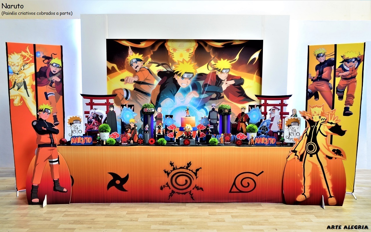 Decoração Festa Naruto